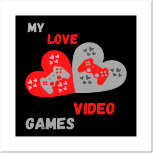 Valentine Video Games Posters and Art